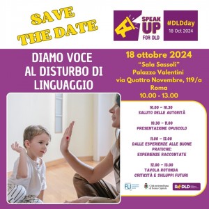 Logo Roma SAVE THE DATE evento RADLD 2024